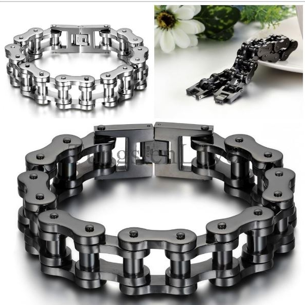 Heavy Duty &  Wide Stainless Steel Bracelet 