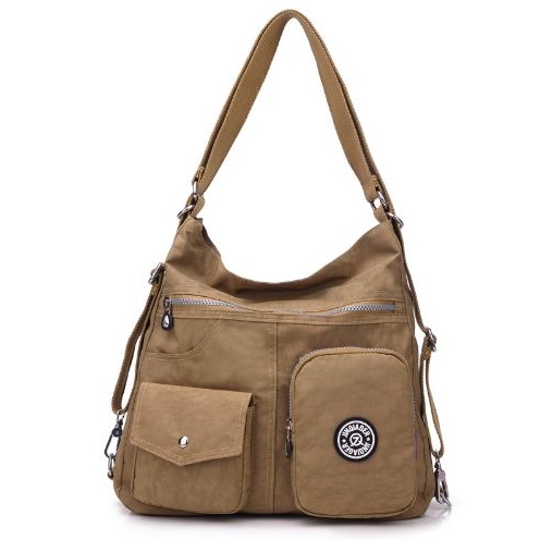 Ladies Waterproof Combo Cross Body Sling Shoulder Bag, Purse & Backpack - Available in Multiple Colors