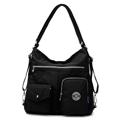 Ladies Waterproof Combo Cross Body Sling Shoulder Bag, Purse & Backpack - Available in Multiple Colors