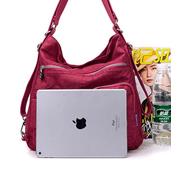 Ladies Waterproof Combo Cross Body Sling Shoulder Bag, Purse & Backpack - Available in Multiple Colors