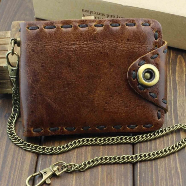 Vintage Biker Wallet 