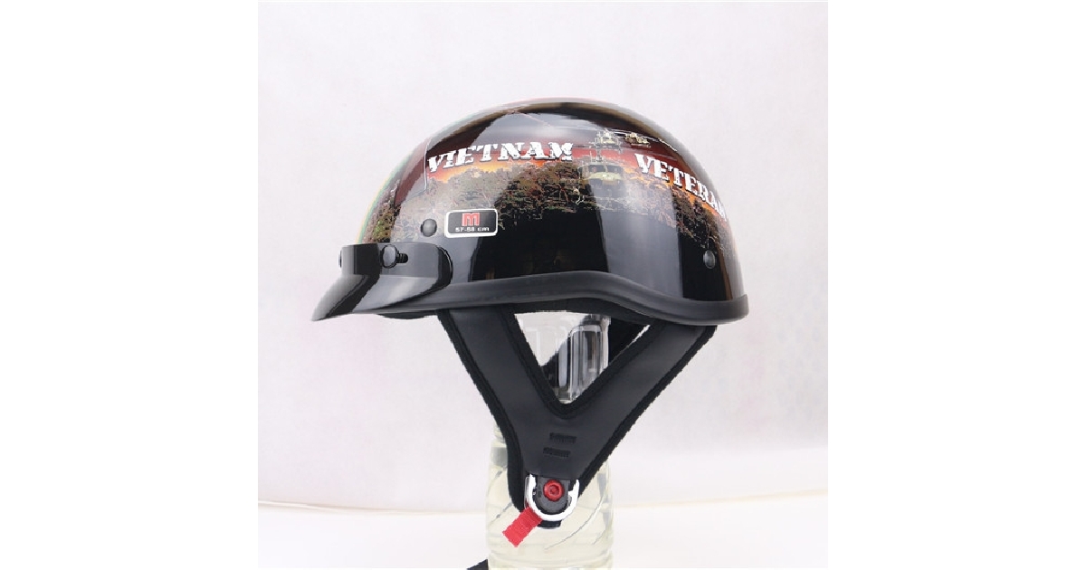 Vietnam Veteran Custom High Gloss Helmet