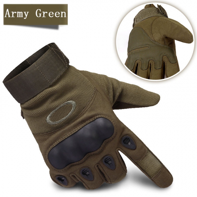 Full & Half Finger Armor Protected Biker Shell Gloves