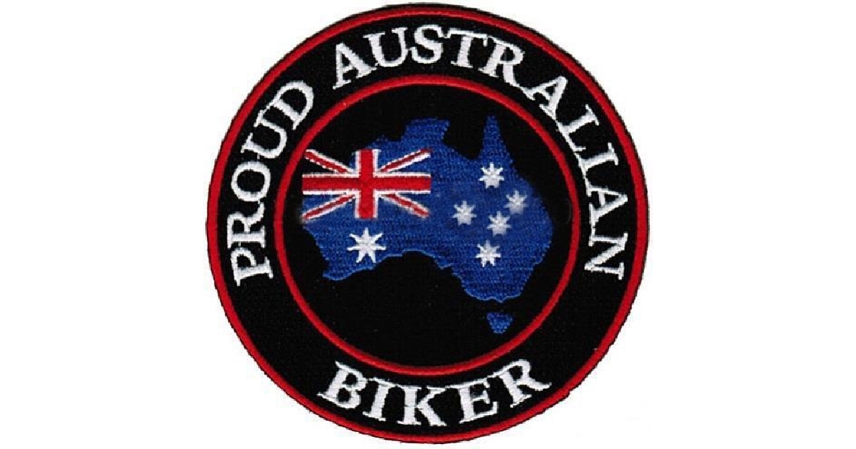 Proud Australian Biker Patch