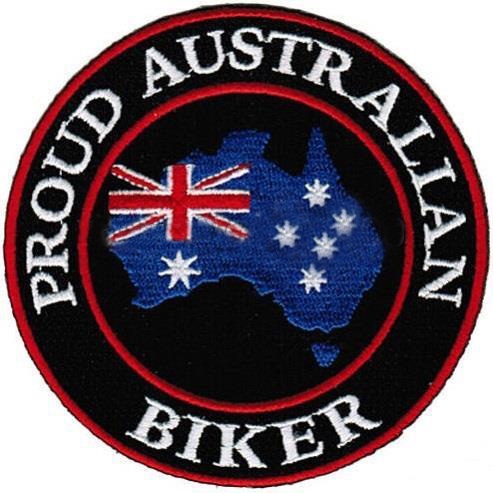 Proud Australian Biker Patch