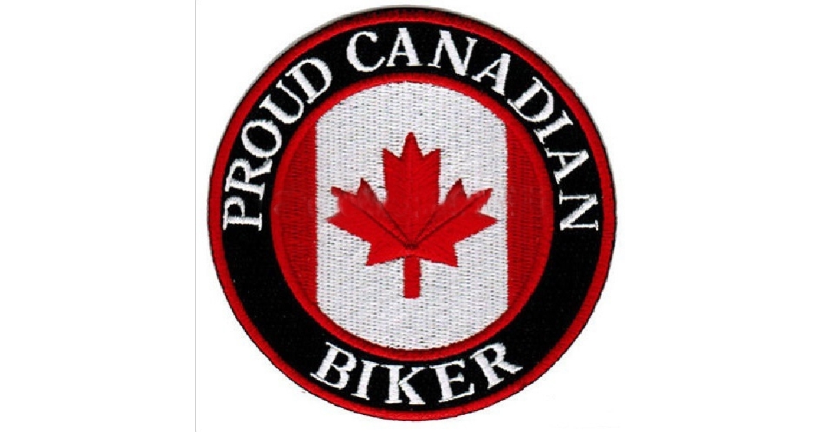 Proud Canadian Biker Patch