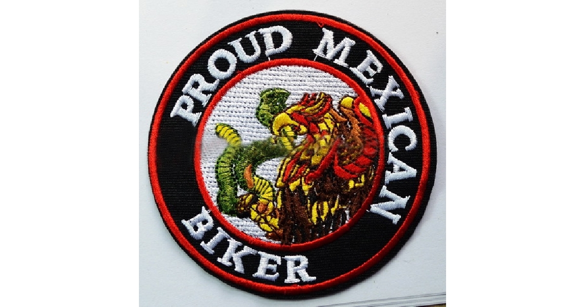 Proud Mexican Biker Patch