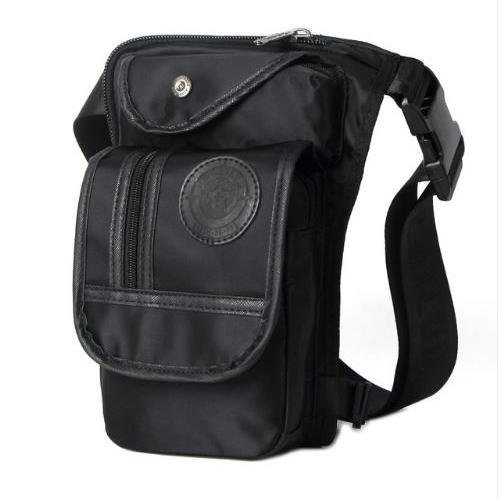 Men's Canvas Biker Drop Leg Tactical Bag 