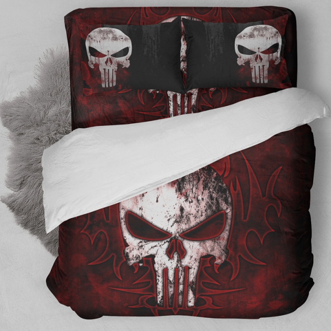 Punisher Duvet Cover with Matching Pillowcases