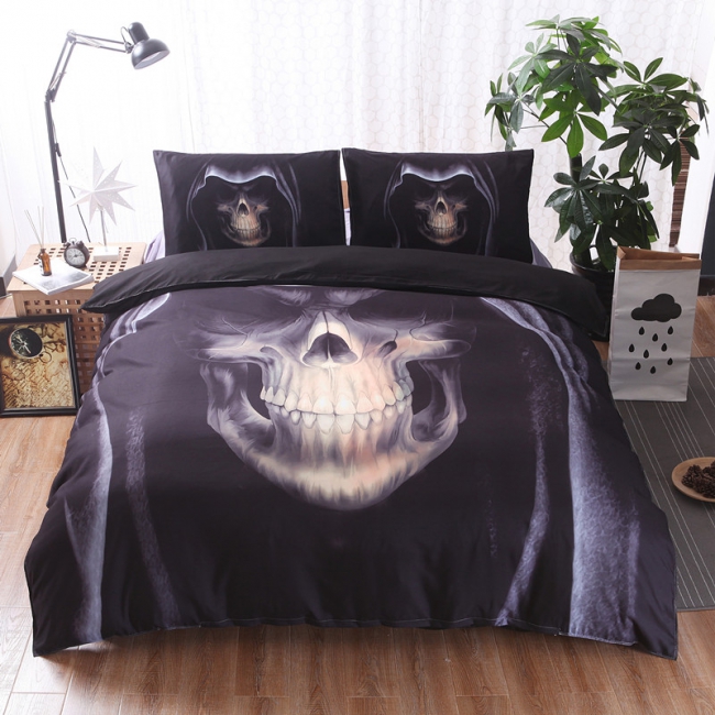 Grim Reaper Duvet Cover with Matching Pillowcases
