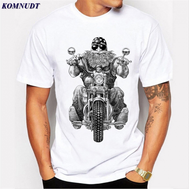 Comic Biker Dude Tee 