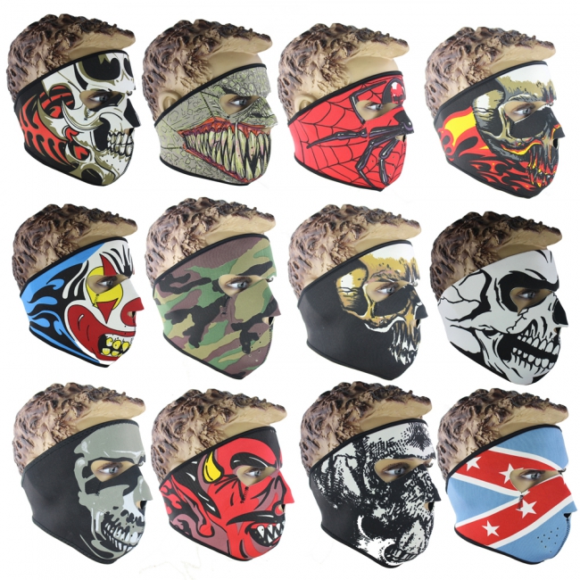 Neoprene Windproof Full Face Masks 