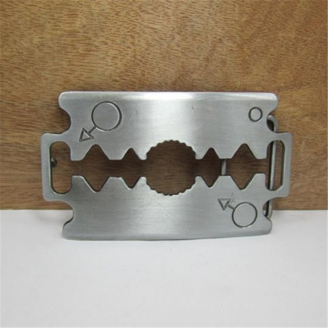 Razor Blade Belt Buckle