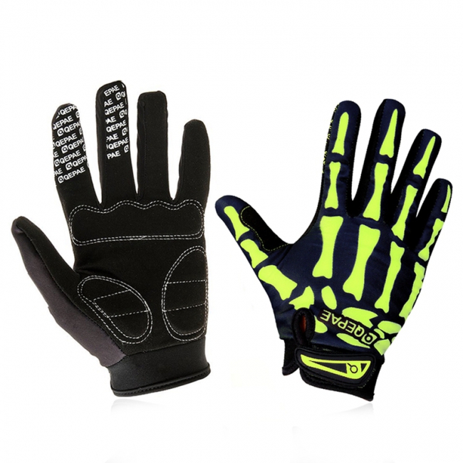 Qepae Full Finger Touch Screen Motorcycle Gloves  