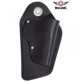 Heavy Duty Leather Saddlebag Gun Holster 