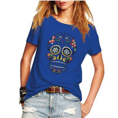 Sugar Skull Summer Tee