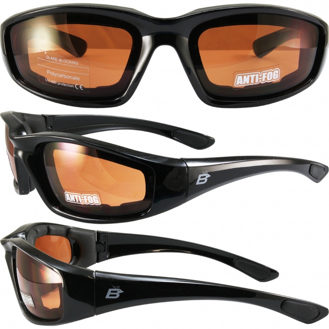 Oriole Padded Anti-Fog Moto Glasses