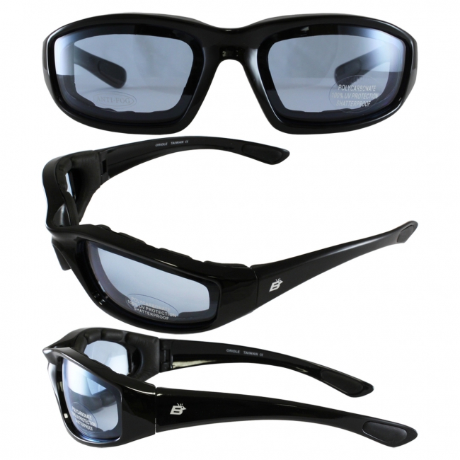 Oriole Padded Anti-Fog Moto Glasses