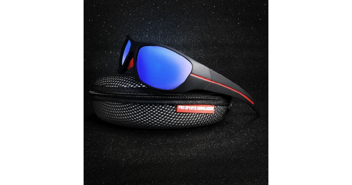 Queshark UV400 Polarized Motorcycle Glasses