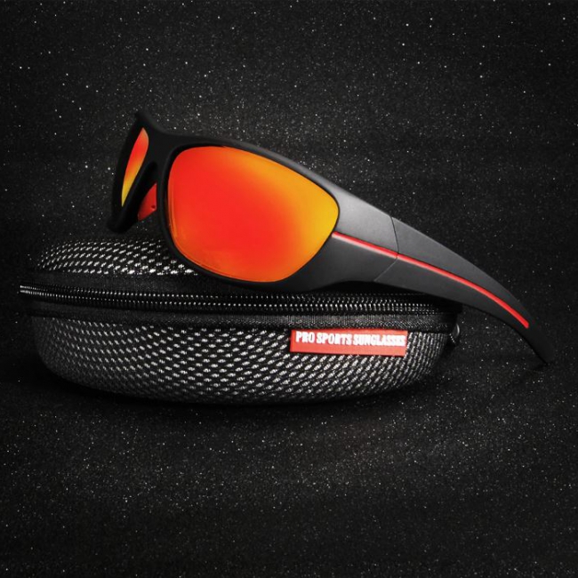 Queshark UV400 Polarized Motorcycle Glasses