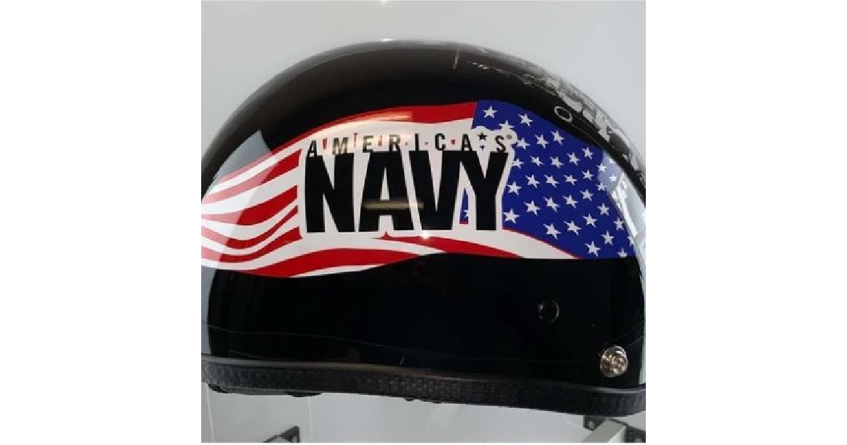 United States Navy Custom High Gloss Helmet