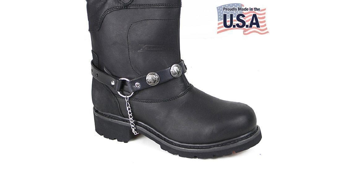 Motorcycle Buffalo Nickle Boot Chain