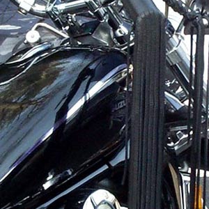 Universal PU Leather Motorcycle Handle Bar Tassels Fringe Grip Cover Long Tassel