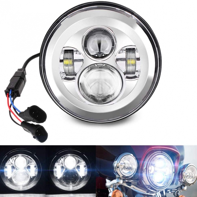 7 inch Super White LED DAYMAKER Headlight for 2014-2020