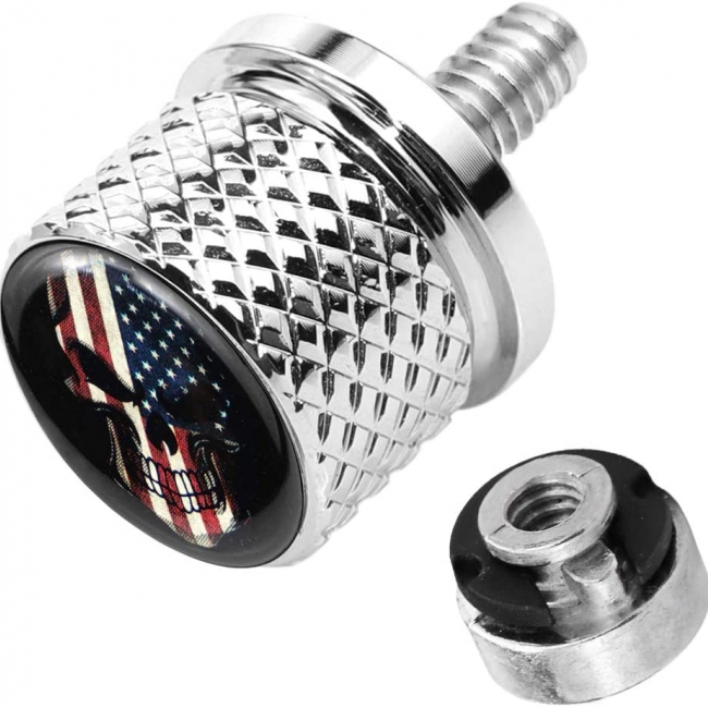 Stainless Knurled Fender Seat Bolt Screws