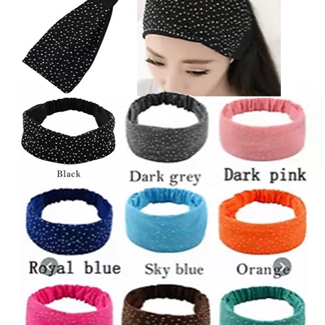 Women's Multipurpose Colorful Beaded Head Bands 