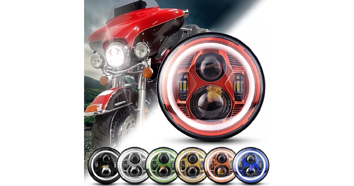  7 Inch Designer Series LED Halo Head Lamps