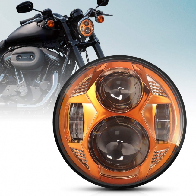 5.75 Inch Designer Series LED Halo Head Lamps