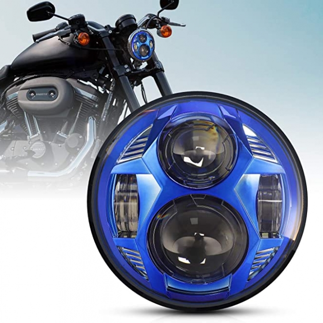 5.75 Inch Designer Series LED Halo Head Lamps