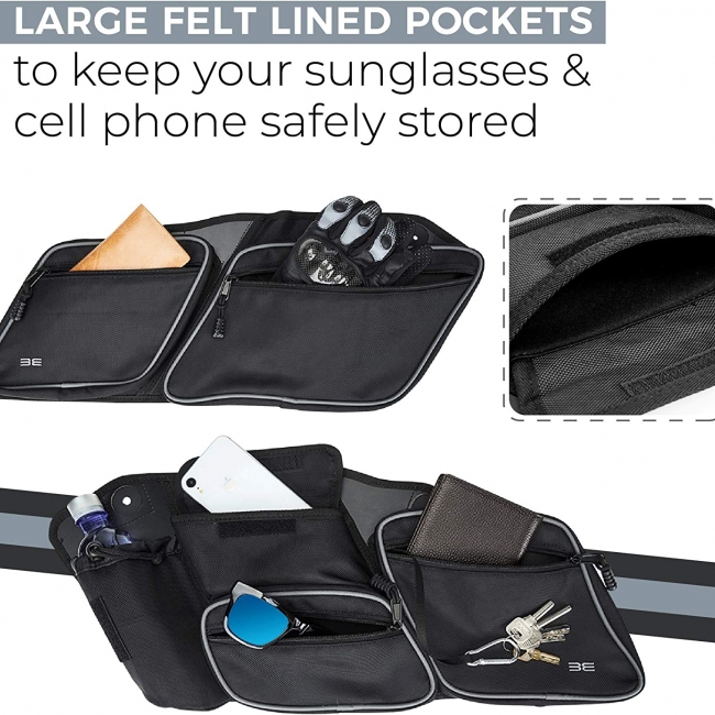 Multi-Pocket Saddlebag Organizers