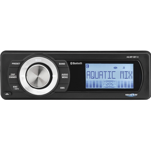 AQUATIC AV BLUETOOTH MP3 MEDIA PLAYER W/ AM/FM RADIO