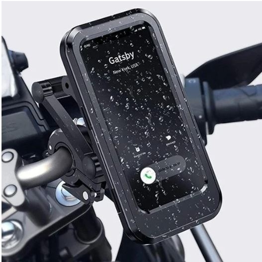 Biker Life Universal Fit Waterproof Motorcycle Phone Holder