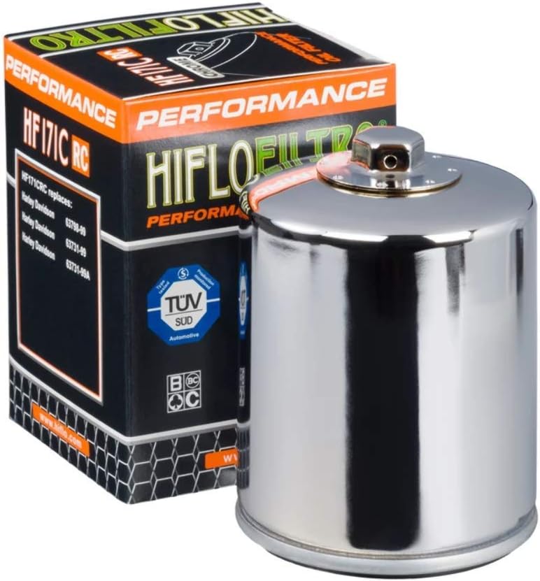 HiFloFiltro HF171CRC RC High Performance Premium Oil Filter, Single