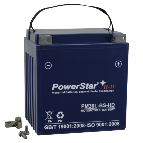 30L-BS PowerStar HD SLA AGM Battery