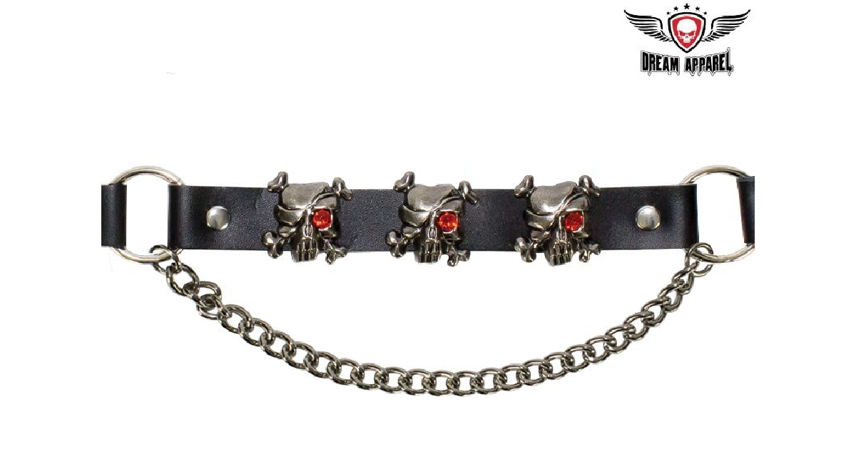 Pirate Skull Boot Chains