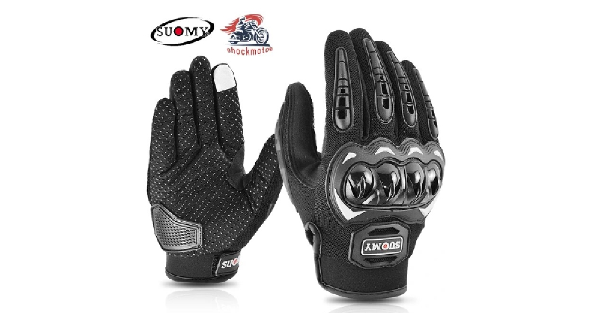 Men Women Suomy Motorcycle Gloves 