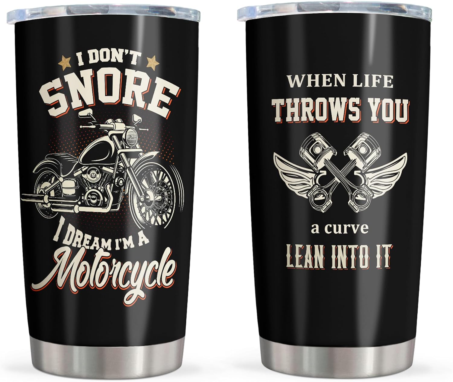 Motorcycle Biker Gift Tumbler 20OZ 