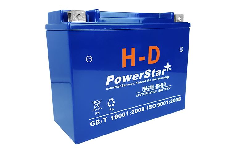 PowerStar H-D Harley Davidson 24HL-BS Heavy Duty Battery 3 Year Warranty