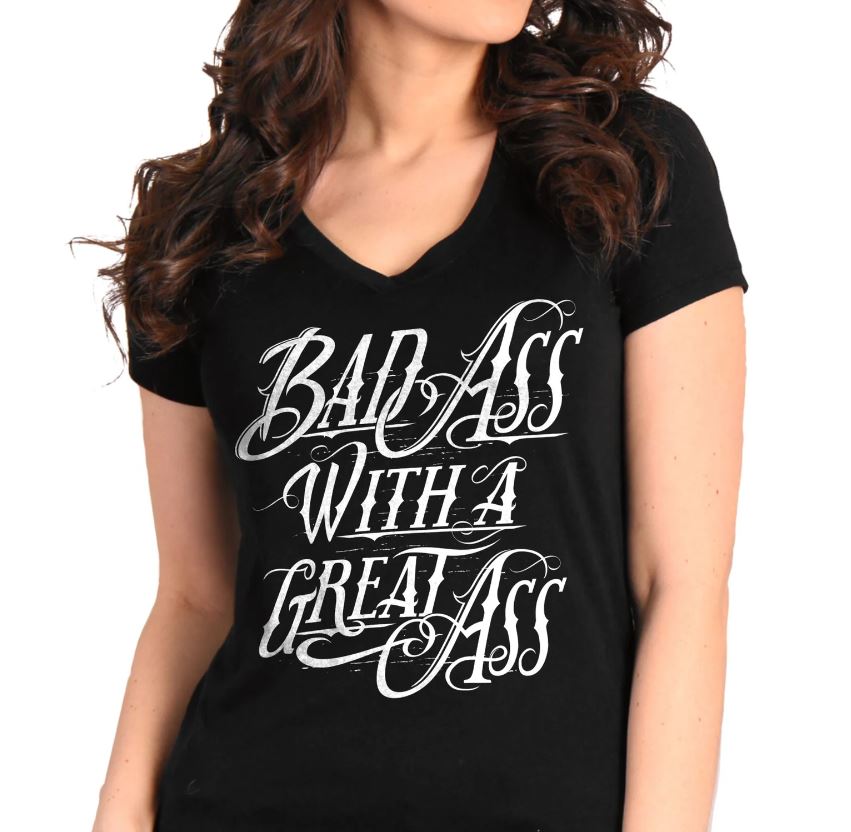 Hot Leathers Badass With A Great Ass Ladies V Burnout