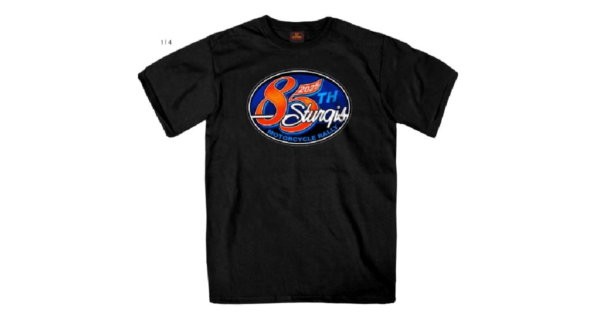 2025 Sturgis Motorcycle Rally Logo Men's T-Shirt