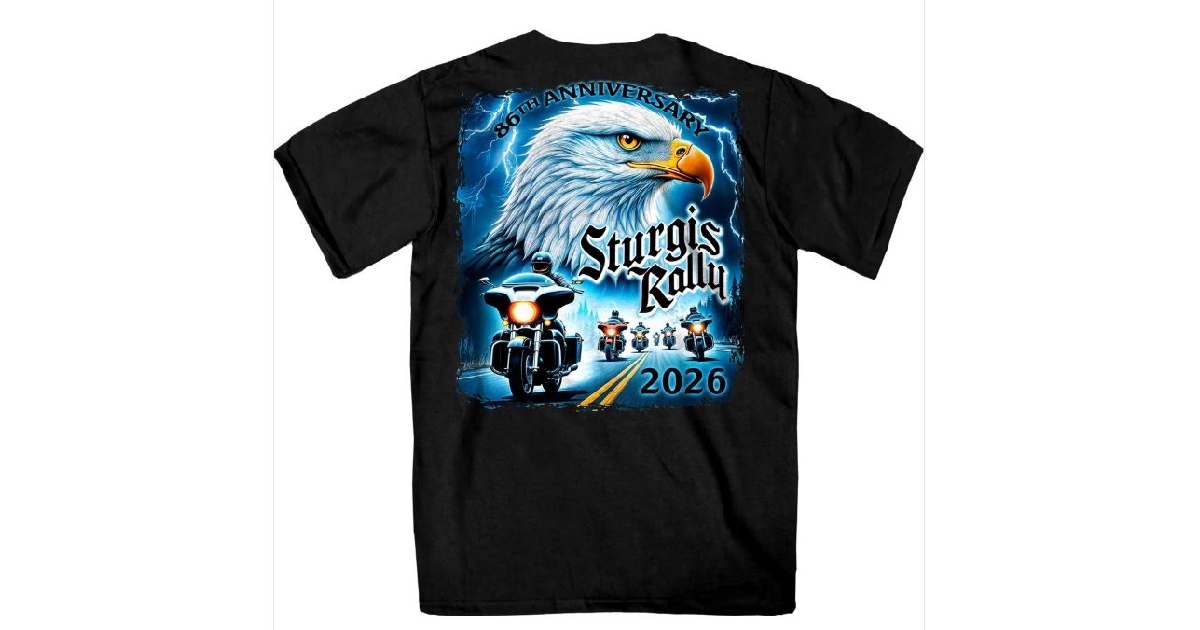2026 Sturgis Motorcycle Rally T-Shirt – Limited Edition Biker Gear