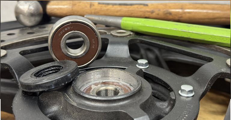 How to check and replace your motorcycle wheel bearings