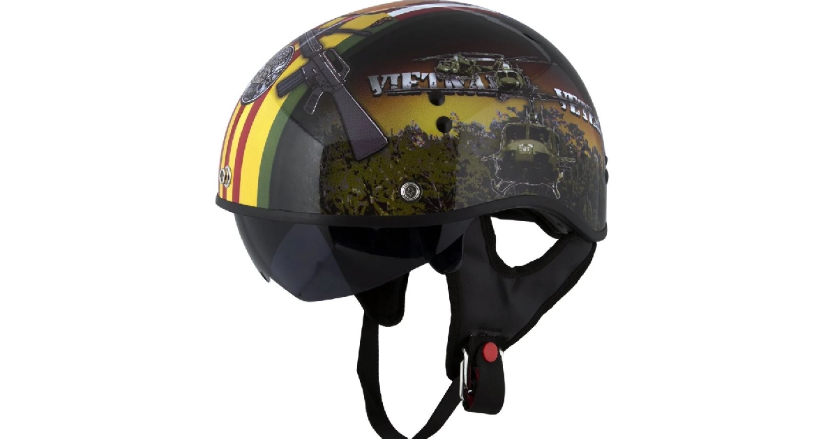 Vietnam Veteran Custom High Gloss Helmet