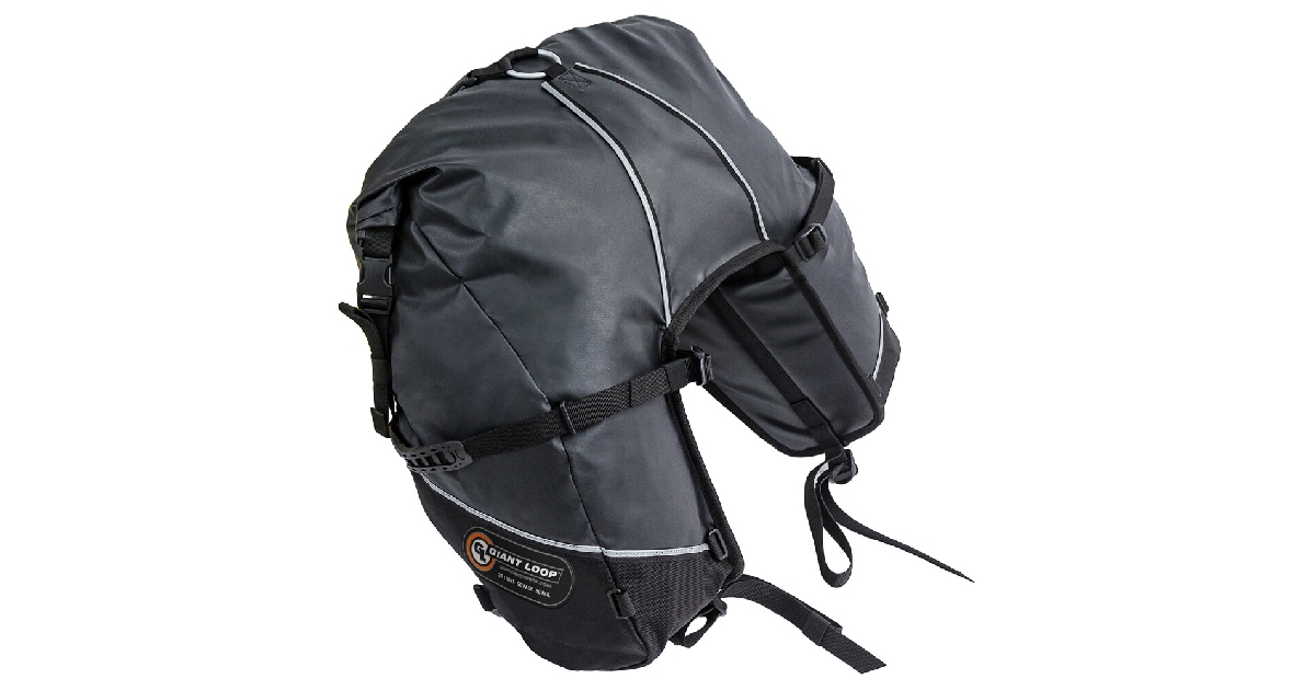 GIANT LOOP GREAT BASIN SADDLEBAG 68L BLACK