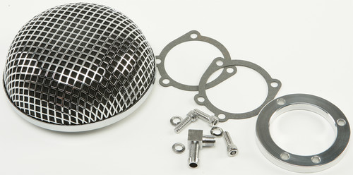 HARDDRIVE ROUND MESH AIR CLEANER KEIHIN CV CARBS