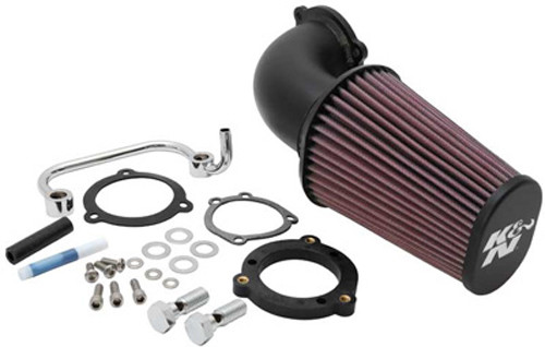 K&N AIRCHARGER INTAKE SYSTEM BLACK